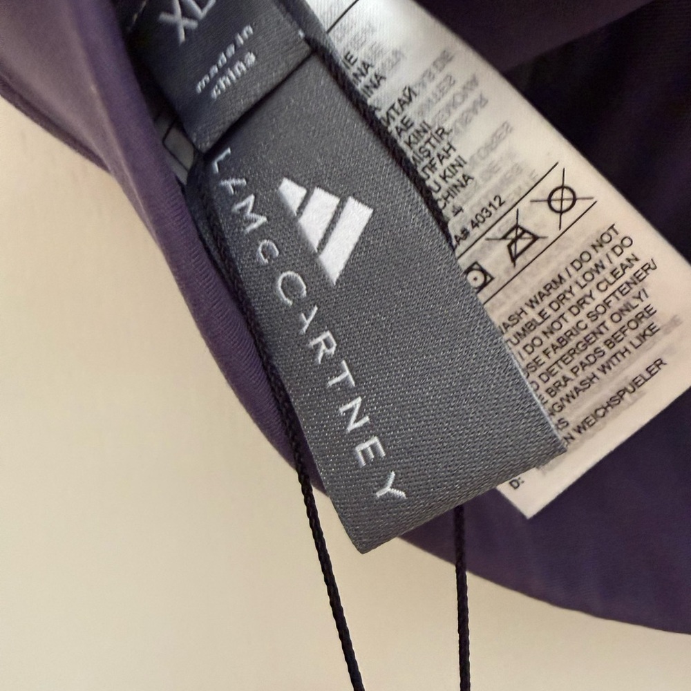 NWT adidas by Stella McCartney TST Crop Tank - Picture 8 of 12